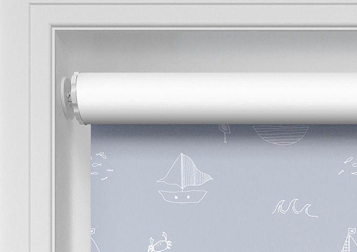 Seaside Sailing, Sky Blue - Twist&Fit Roller Blind - Image 10